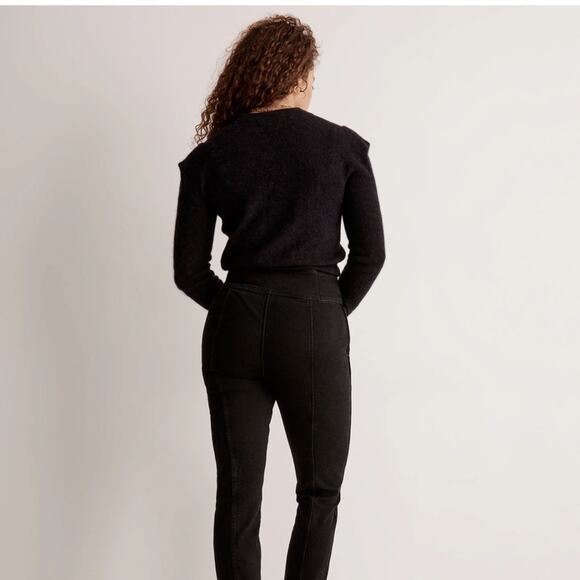 Madewell Prentiss Pullover Sweater Alpaca Bland Women's size  XS Navy Blue - Picture 10 of 11